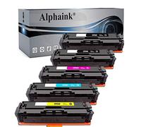 alphaink 5 Toner Compatibili con HP 203A 203X CF540X CF540X CF541X CF542X CF543X per HP Color Laserjet Pro MFP M281fdw M281fdn M280nw M281cdw HP M254dw M254nw M254dn M281 M254 M280