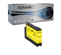 alphaink Cartuccia Giallo Compatibile con HP 933XL per stampanti HP Officejet 6600 6700 7110 7612 7610 6100 1 Nero