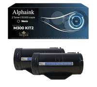 alphaink Kit 2 Toner Compatibile per Epson M300 S050691 per Epson WorkForce AL-M300D WorkForce AL-M300DT WorkForce AL-M300DN WorkForce AL-M300DTN WorkForce AL-MX300DN