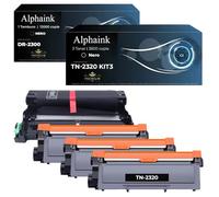 alphaink Kit 3 Toner 2320 Tamburo DR-2300
