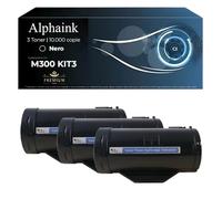 alphaink Kit 3 Toner Compatibile per Epson M300 S050691 per Epson WorkForce AL-M300D WorkForce AL-M300DT WorkForce AL-M300DN WorkForce AL-M300DTN WorkForce AL-MX300DN
