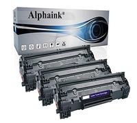 3 TONER CB436A COMPATIBILI HP LASERJET P1002 P1003 P1004 P1505N M1120N M1522N