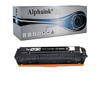alphaink Toner Compatibile con HP 201A 201X CF400A CF400X per HP Color LaserJet Pro MFP M277dw M252dw MFP M277N M277 M252 M252n M274n M274dw M250 M270 (1 Nero)