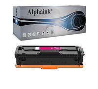 alphaink Toner Compatibile con HP CF413X 413X 413A CF413A Magenta per HP LaserJet Pro MFP M477fdw M377dw M452dn M477fdn M477fnw M452nw M477dw M477 M452 Versione Maggiorata (1 Magenta)