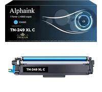 alphaink Toner Compatibile con TN249 TN 249 XL Ciano CON CHIP per stampanti Brother HL-L8230CDW HL-L8240CDW MFC-L8340CDW MFC-L8390CDW 4.500 copie