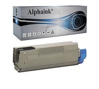alphaink Toner Compatibile OKI C612-BK 46507508 Nero Compatibile per Oki C612dn C612n C612 (1 Nero)