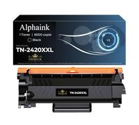alphaink Toner Compatibile versione XL con Brother TN2420 TN-2410 per MFC L2710DW L2710DN L2730DW L2750DW HL L23210D L2350DW L2370DN L2375DW DCP L2510D L2530DW L2550DN (versione XL da 6000 copie)