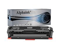 alphaink Toner CON CHIP Compatibile con HP 415A W2031A Ciano per HP Color LaserJet PRO M454, M470, M479, M454DN, M454DW, M454FW, M454NW, M479DN, M479DW,E45028DN (1pz Ciano)