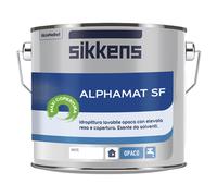 Alphamat SF BIANCO E COLORATO - IDROPITTURA LAVABILE PER INTERNI