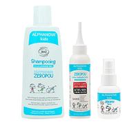 Alphanova Kids Anti-Pidx - Zéropou Lozione Trattamento - 100 ml + Shampoo Lavanda - 200 ml + Spray Capelli Lavanda - 50 ml