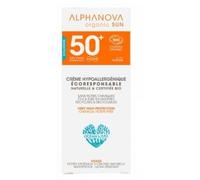 Alphanova Sun Bio, Crema impermeabile per allergie al sole, SPF 50