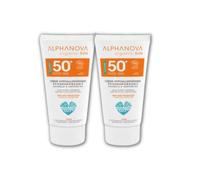 Alphanova Sun SPF50-50g - Crema solare ipoallergenica, confezione da 2