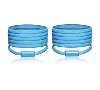 ALPHAPACE Pace Locks con chiusura in metallo, Elastici per allacciare le scarpe senza fare il nodo, spessore 5mm, chiusura rapida in metallo per scarpe da ginnastica, per tutte le età, lunghezza 100cm