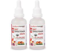 ALPHAPOWER FOOD Dolcificante liquido con sucralosio puro, 1x 50 ml, Zucchero Alternativo, zero calorie, Gocce liquide - polvere alternativo, zucchero dietetico - pura dolcezza (Confezione da 2)
