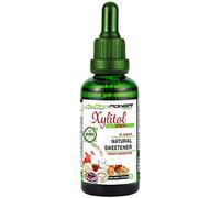 ALPHAPOWER FOOD Xylitol - Xilitolo liquido Zucchero di Betulla dalla Finlandia 1x100ml I Dolcificante Naturale al 100% I zucchero alternativo