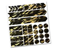AlphaShield Pellicola protettiva per telaio per bicicletta R159 R161 (17 Future Gold Metallic)