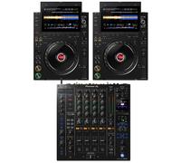 AlphaTheta CDJ-3000X COPPIA Multilettore Multiplayer Pro Dj + DJM-A9 Mixer Digit