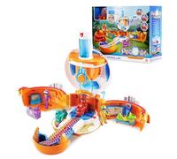 AlphaToys PETRONIX DEFENDERS 3 en 1 Headquarter Transformable Playset, figura di gioco trasformabile, gioco Transformable per bambini e ragazzi a partire da 3 anni, EU820410