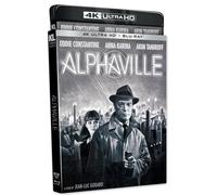 Alphaville (4KUHD) (4K UHD Blu-ray) Eddie Constantine Anna Karina Akim Tamiroff