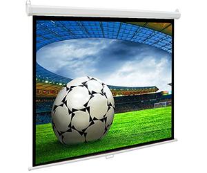 Alphavision SlenderLine Base Schermo di proiezione manuale 180 x 180 (174 x 174) cm 1:1, Lunghezza della cassa 187 cm / 1,0 Guadagno/HDTV / 3D / Schermo di proiezione per Home Theater & presentazioni