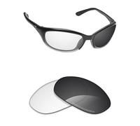 Alphax - Lenti di ricambio polarizzate per Costa Del Mar Harpoon, varie opzioni, (Adapt Grey Photochromic), Taglia unica