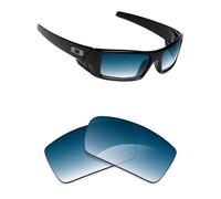 Alphax - Lenti di ricambio polarizzate per Oakley Gascan, (Blue Gradient Polarized), Taglia unica