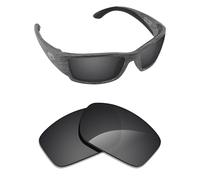 Alphax Stealth - Lenti di ricambio polarizzate nere per occhiali da sole Costa Del Mar Corbina