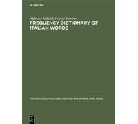 Alphonse Juilland Vicenzo Tr Frequency dictionary of Italian (Copertina rigida)