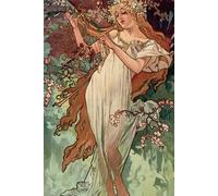 Alphonse Mucha Journal: The Seasons: Spring