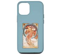Alphonse Mucha Public Domain Art TPA Custodia per iPhone 12/12 Pro