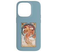 Alphonse Mucha Public Domain Art TPA Custodia per iPhone 14 Pro