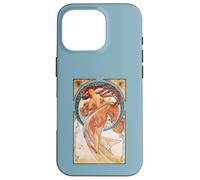 Alphonse Mucha Public Domain Art TPA Custodia per iPhone 16 Pro