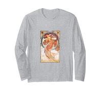 Alphonse Mucha Public Domain Art TPA Maglia a Manica