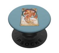 Alphonse Mucha Public Domain Art TPA PopSockets PopGrip Adesivo