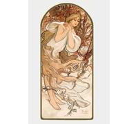 Alphonse Mucha The Seasons - Spring - Softcover Journal 5.25" x 8.25" Writing Notebook with 120 Color Journal Pages: Multi-Use Journal for Travel, ... Notebook for Students, Writers, and Artists