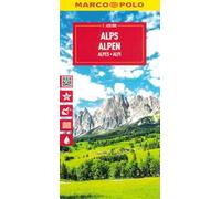 Alpi 1:650.000. Le migliori carte stradali per pianificare il tuo viaggio: aggiornate, accurate, dettagliate e indipensabili
