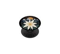 Alpi Austriache Escursioni in montagna Edelweiss Flower PopSockets PopGrip Adesivo