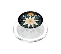 Alpi Austriache Escursioni in montagna Edelweiss Flower PopSockets PopGrip per MagSafe