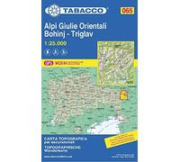 Alpi Giulie Orientali - Bohinj - Triglav 1:25.000 [Lingua inglese]