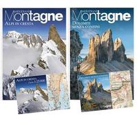 Alpi in cresta-Dolomiti senza confini. Ediz. a colori. Con Carta geografica ripiegata