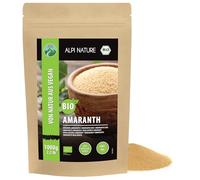 Alpi Nature Amaranto BIO Integrale 1kg, Grani di Amaranto Crudi Interi, Non Dolcificati, Senza Glutine