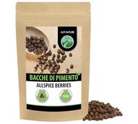 Alpi Nature Bacche di Pimento Spezie 500g, Bacche di Pimento Intere per Cucinare e Cuocere al Forno