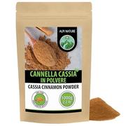 Alpi Nature Cannella in Polvere 1kg, Cannella Bastoncini Macinati di Cassia per Dolci, Cucina e Bevande