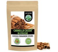 Alpi Nature Cannella Stecche 250g, Cannella Bastoncini di Cassia da 60mm, Circa 75-77 per Confezione