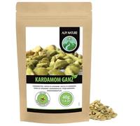 Alpi Nature Cardamomo Bacche 40g, Baccelli di Cardamomo Verde Interi con Semi per Cucina