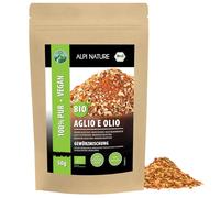 Alpi Nature Condimento Aglio e Olio BIO 50g, Condimento Italiano, Mix di Spezie Piccanti