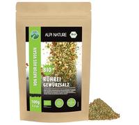 Alpi Nature Condimento BIO per Uova Strapazzate 100g, Mix di Sale e Erbe per Uova e Frittate
