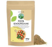 Alpi Nature Condimento per Pizza 100g, Spezie e Erbe per Pizza, Condimento Italiano Misto