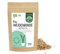 Alpi Nature Corteccia di Salice Bianco Tisana BIO 125g, Corteccia di bio Salice Bianco Essiccata e Tagliata per Tè