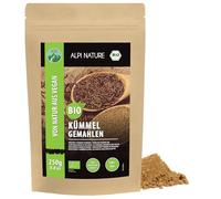 Alpi Nature Cumino in Polvere BIO 250g, bio Carvi Semi Macinati per Cucina, Carum Carvi, Cumino dei Prati